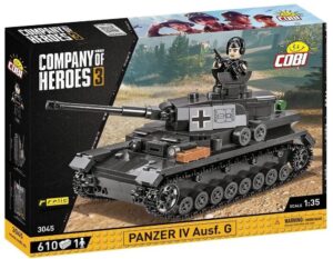 Cobi 3045 1/35 Company Of Heroes 3 Panzer IV AusFG 606 Pieces Toys