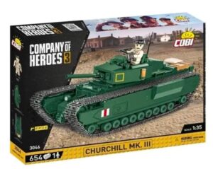 COBI 3046 1/35 Company of Heroes 3: Churchill MK.II Tank 640pcs