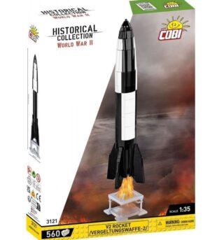COBI 3121 1/35 600 PCS HC WWII V2 ROCKET/VERGELTUNGSWAFF