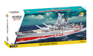 Cobi 4833 1/300 Historical Collection WWII Battleship Yamato Model Ship 2665pcs