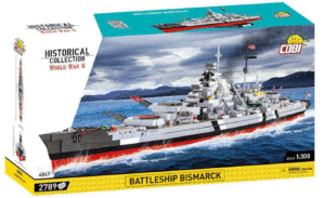 Cobi 4841 1/300 World War II German Battleship Bismarck 2,789 pcs