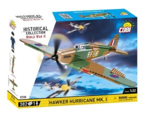 COBI 5728 1/32 Historical Collection WWII Hawker Hurricane Mk.I 377pcs