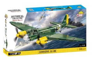 Cobi 5733 1/32 World War II Junkers JU-88 1130 Pieces BRICKS