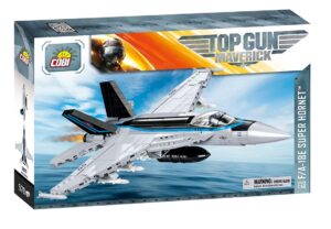 COBI 5805 1/48 5805A F/A-18E Super Hornet Top Gun Building Blocks, Silver