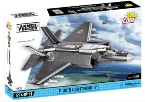 COBI TOYS 5830 1/48 UK LIGHTNING FORCE F-35B Lightning II (RAF) 570 Bricks