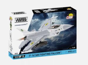 COBI 5893 1/48 F-16 AM Fighting Falcon Armed Forces of Ukraine Brick Model 500pcs