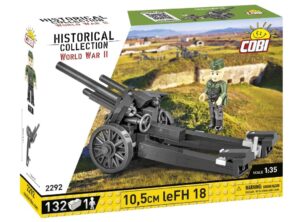 COBI 2292 1/35 WW2 German 10,5 cm leFH 18 Field Gun
