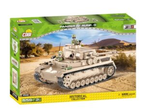 Cobi 2546 1/35 Historical Collection Panzer IV Ausf. G Model Tank 559pcs