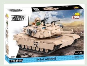COBI TOYS 2622 1/35 US ARMY M1A2 ABRAMS 975 BRICKS