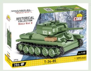 COBI TOYS 2716 1/48 SOVIET T34-85 286 BRICKS