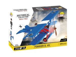 COBI TOYS 2994 HC Great War Fokker D. VII Plane 255Pcs