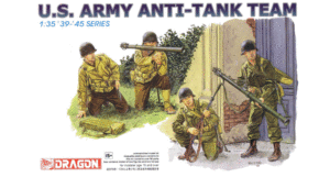 DRAGON 6149 1/35 scale U.S. Army Anti-Tank Team ASSUALT ON HTE RHINE