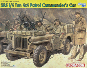 Dragon 6724 1/35 SAS 1/4 Ton 4x4 Patrol Commanders Car