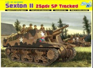 Dragon 6760 1/35 WW.II British Army Sexton II 25pdr SP Tracked ASSUALT ON THE RHINE