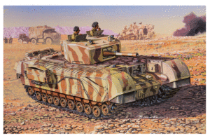 Dragon 7396 1/72 Churchill Mk.III Tank BRITISH ARMY BATTLE SCHOOL