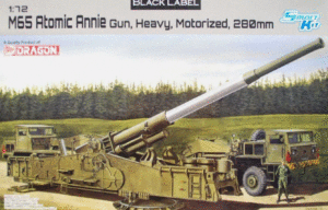 Dragon 7484 1:72 US Army M65 Atomic Annie Gun