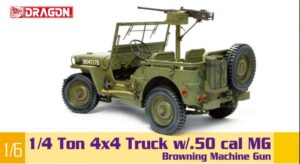 Dragon 75052 1/6 US 1/4 Ton 4x4 Truck Plastic Model Kit Overlord