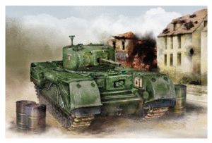 Dragon 7507 1/72 Churchill Mk.IV NA75 Tank ASSAULT ON THE RHINE