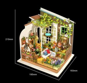 ROLIFE 3D Dollhouse Building Kit & LED Miller's Garden DG108