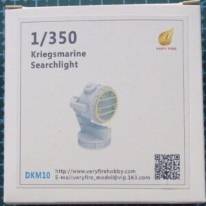 Very fire 1/350 Kriegsmarine Searchlight X 6 DKM10