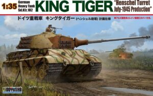 Doyusha DOY35KT1 1/35 German Heavy Tank King Tiger Henschel Turret 88 THFS