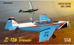 Eduard 11156 1/48 Z-126 Trener Dual Combo Plastic Model Plane Kit