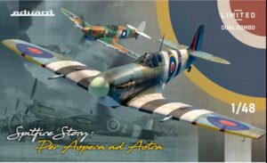 Eduard 11162 1:48 Supermarine Spitfire Story: Per Aspera ad Astra Dual Combo Limited Edition SALE