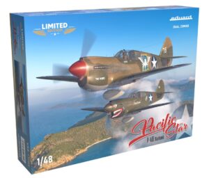 EDUARD 11185  1/48 P-40E WARKAWK Pacific Stars Duel Combo HELL IN THE PACIFIC
