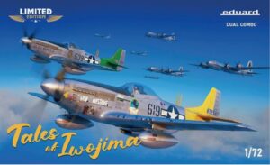 Eduard 2152 1/72 Tales of Iwo Jima P-51D Mustangs Dual Combo HELL IN THE PACIFIC