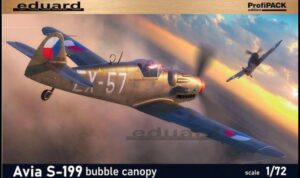 Eduard 1/72 Avia S-199 Bubble Canopy ProfiPaCK  Model Kit 70151