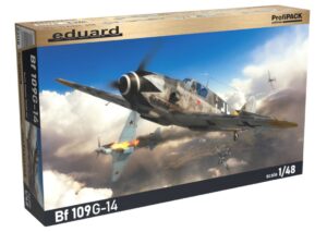 Eduard 82118 1/48 Bf109G14 German Fighter (Profi-Pack Plastic Kit) Eric Hartmann