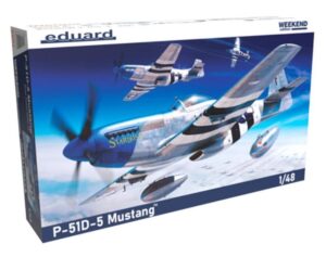 Eduard 1/48 P-51D-5 Mustang Weekend Edition Model Kit 84172 Overlord