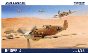 Eduard 84188 1:48 Messerschmitt Bf109 F-4 Weekend Edition STAR OF AFRICA