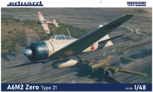 Eduard 84189 1:48 Mitsubishi A6M2 Zero Type 21 - Weekend Edition HELL IN THE PACIFIC