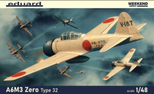 Eduard 84191 1/48 Mitsubishi A6M3 Zero (Type 32) Weekend Model Kit HELL IN THE PACIFIC