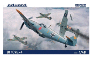 Eduard 84196 1/48 Messerschmitt Bf-109E-4 Weekend Edition Model Kit