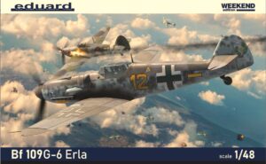 Eduard 84201 1/48 Messerschmitt Bf-109G Weekend Edition Model Kit Overlord