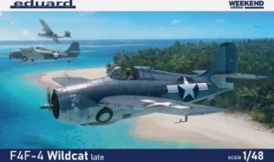 Eduard 84204 1/48 Grumman F4F-4 Wildcat Late HELL IN THE PACIFIC