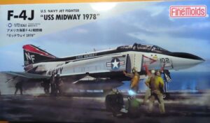 Fine molds 72743 1/72 U.S.NAVY F-4J PHANTOM `USS MIDWAY 1978
