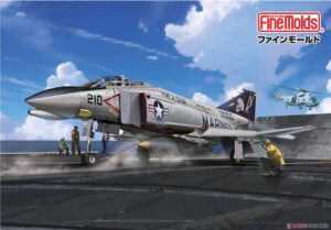 FINE MOLDS FX04 1/72 U.S. MARINES Phantom II F-4N Jet Fighter VMFA-531 "Gray Ghost"