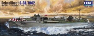 FORART FORE HOBBY 1001 1/72 Schnellboot S-38/1942