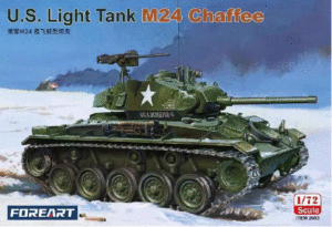 Fore Hobby 2003 1/72 U.S. Army Light Tank M24 Chaffee ASSAULT ON THE RHINE