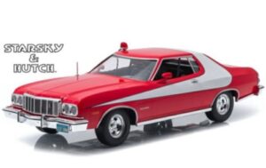 GREENLIGHT GL19017 1/18 STARSKY AND HUTCH TV SERIES 1976 FORD GRAN TORINO