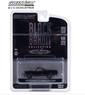 Greenlight 28130-B 1/64 Black Bandit S28 1978 Chevrolet El Camino