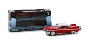 Greenlight 1/43 Scale 86529 - 1958 Plymouth Fury - Christine Red/White