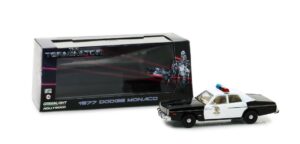 Greenlight 86534 1/43 Scale 1977 Dodge Monaco California Police The Terminator Film