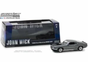 GREENLIGHT GL86540 1/43 JOHN WICK (2014) - 1969 FORD MUSTANG BOSS 429