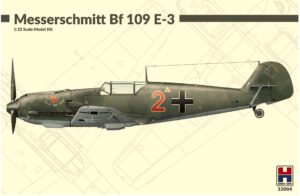 HOBBY 2000 1/32 Messerschmitt Bf 109 E-3 Dragon Kit and Cartograf Decals H2K32004