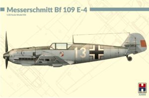 HOBBY 2000 1/32 Messerschmitt Bf 109 E-4 dragon kit and Cartograf H2K32005