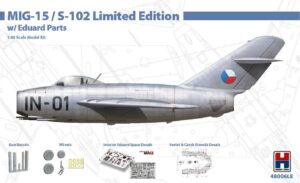 Hobby 2000 H2K48006LE - 1:48 MIG-15/S-102 W/Eduard Parts Limited Edition